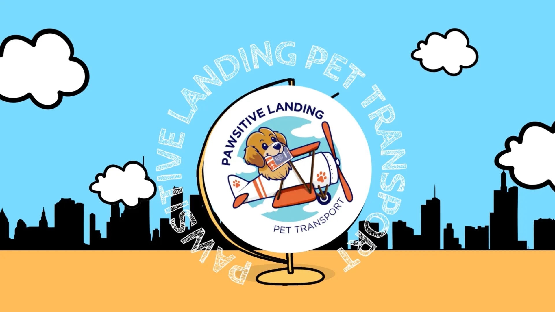 Pawsitive Landing Pet Transport - Website design & marketing